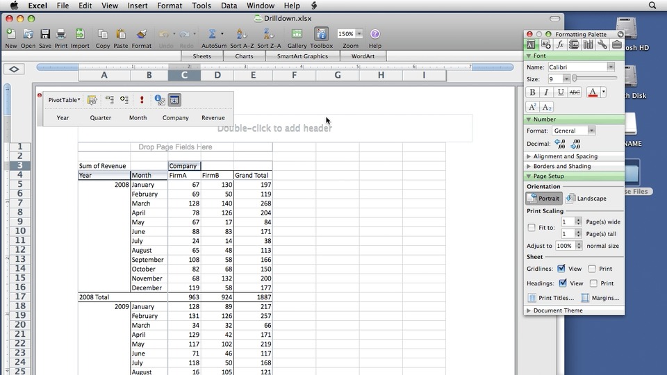 add page numbers in microsoft word 2008 for mac